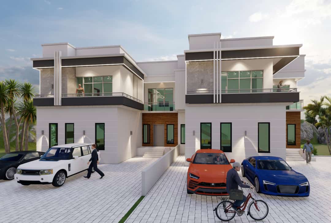 4 Bedroom Semi Detached Duplex