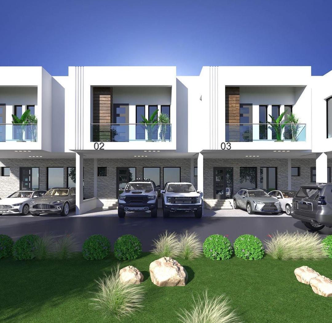 2 Bedroom Terrace Duplex with an Attached BQ